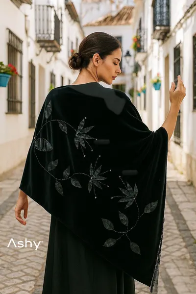 شالات تطريز يدويه